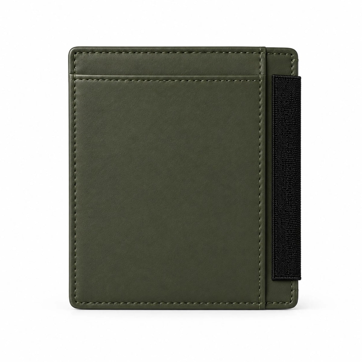 INTIVO Minimalist Slim Card Holder – Olive Green