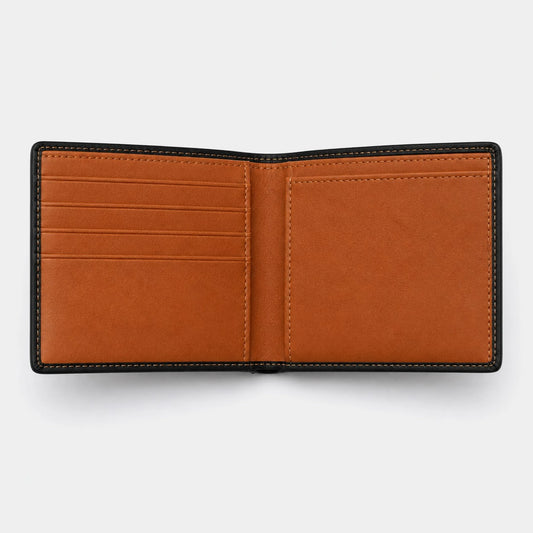 INTIVO Classic Bifold Wallet – Black & Brown